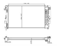 SU RADYATORU BRAZING (MERCEDES VITO / VIANO ) 8MK376756-131