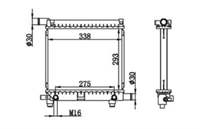 SU RADYATORU BRAZING (MERCEDES BENZ 190 W201 1.8 2.0 83 / 93 ,SEDAN 200 86 / 92 (AT)