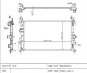 SU RADYATORU BRAZING (OPEL CORSA E 1.4I 16V 1.4TURBO 04- AT-MT)