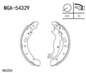 KAMPANA BALATA MAZDA 2 09-13 FIESTA 08
