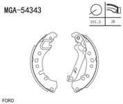 KAMPANA BALATA FORD FIESTA VII 2017-