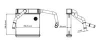 KALORIFER RADYATORU MAZDA B SERISI BT-50 FORD RANGER 98-06
