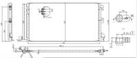 KLIMA RADYATORU (FIAT PANDA 1.2 1.4 16V 1.3 MTJ 03-  )