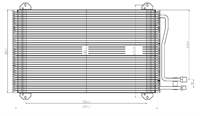 KLIMA RADYATORU (MERCEDES BENZ 2-T, 3-T, 4-T, 5-T 95-06)