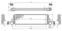 TURBO RADYATORU INTERCOOLER (VW TRANSPORTER 10-19) CFCA