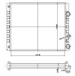 SU RADYATORU VW POLO 1.1-1.3 94-