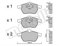 ON FREN BALATASI-KABLOSUZ- (VW PASSAT 97-00 AUDI A4 95-99)