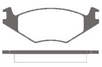 ON FREN BALATASI-  (VW POLO 82-00 POLO CLS 96-00  SEAT IBIZA 93-99)
