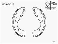 FREN BALATASI ARKA PABUC NISSAN NAVARA 2005-/ NAVARA 2.3 D23 15-/ RANGER 2011-/