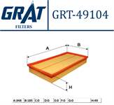 HAVA FILTRESI S70 97 V70 95 850 91 96 2.0 2.3 2.4