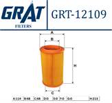 HAVA FILTRESI ( CITROEN BERLINGO 1.9D-1.8D 96-/P306 1.9D 93-01/PARTNER 1.8D 96-/XSARA 1.9D 97-00 )