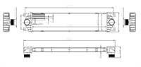 TURBO RADYATORU BRAZİNG ( RENAULT MASTER II 2.2 2.5DCI / OPEL MOVANO 2.5CDTI 03)