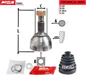 AKS KAFASI DIS (FIAT SCUDO 2.0 MJT CITROEN JUMPY 2.0 HDI- C5 III C6 PEUGEOT EXPERT 2.0 HDI)