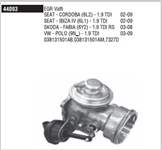 EGR VALF (VW POLO 02-10 SEAT IBIZA 02-10 SKODA FABIA 00-04) ASZ