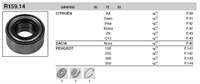 ON TEKER RULMANI ( PEUGEOT 106 92-99 / 205 / 306 97-98 ABSSIZ / CITROEN AZ 91-96 / SAXO 96-99 1.4 1.6 XSARA 97-99 ABSSIZ / C15 8
