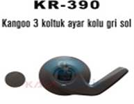 KOLTUK AYAR KOLU SOL GRI - ( RENAULT   KANGOO III )