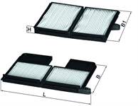 KABIN FILTRESI - (TOYOTA  AVENSIS 97/02/CORONA 92/97-CARINA-E 97/ )