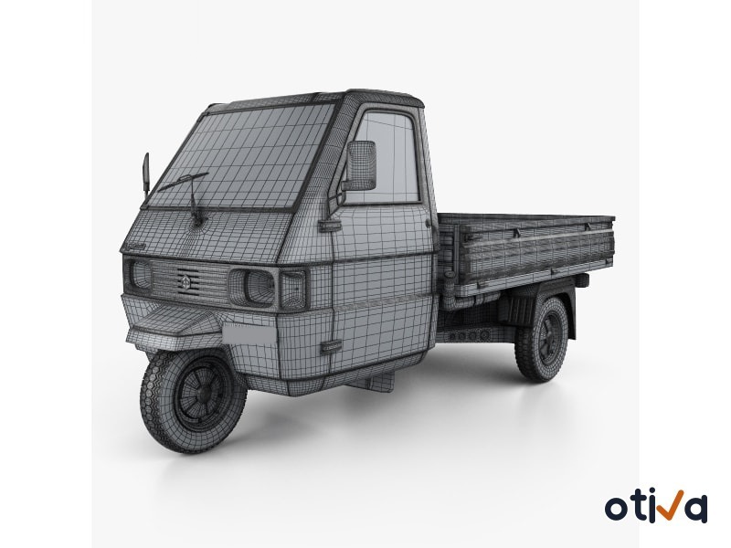 PIAGGIO APE TM Platform şasi